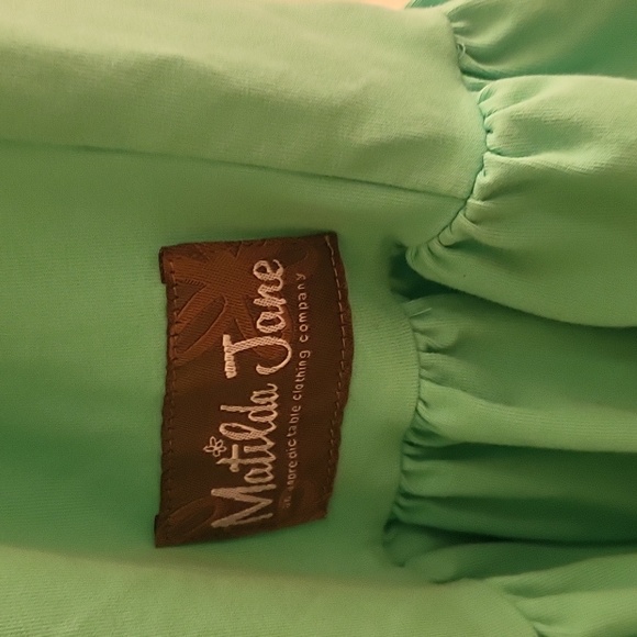 Matilda Jane Aqua Ruffle Pants - Picture 2 of 4